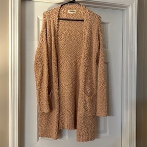 Blush popcorn cardigan